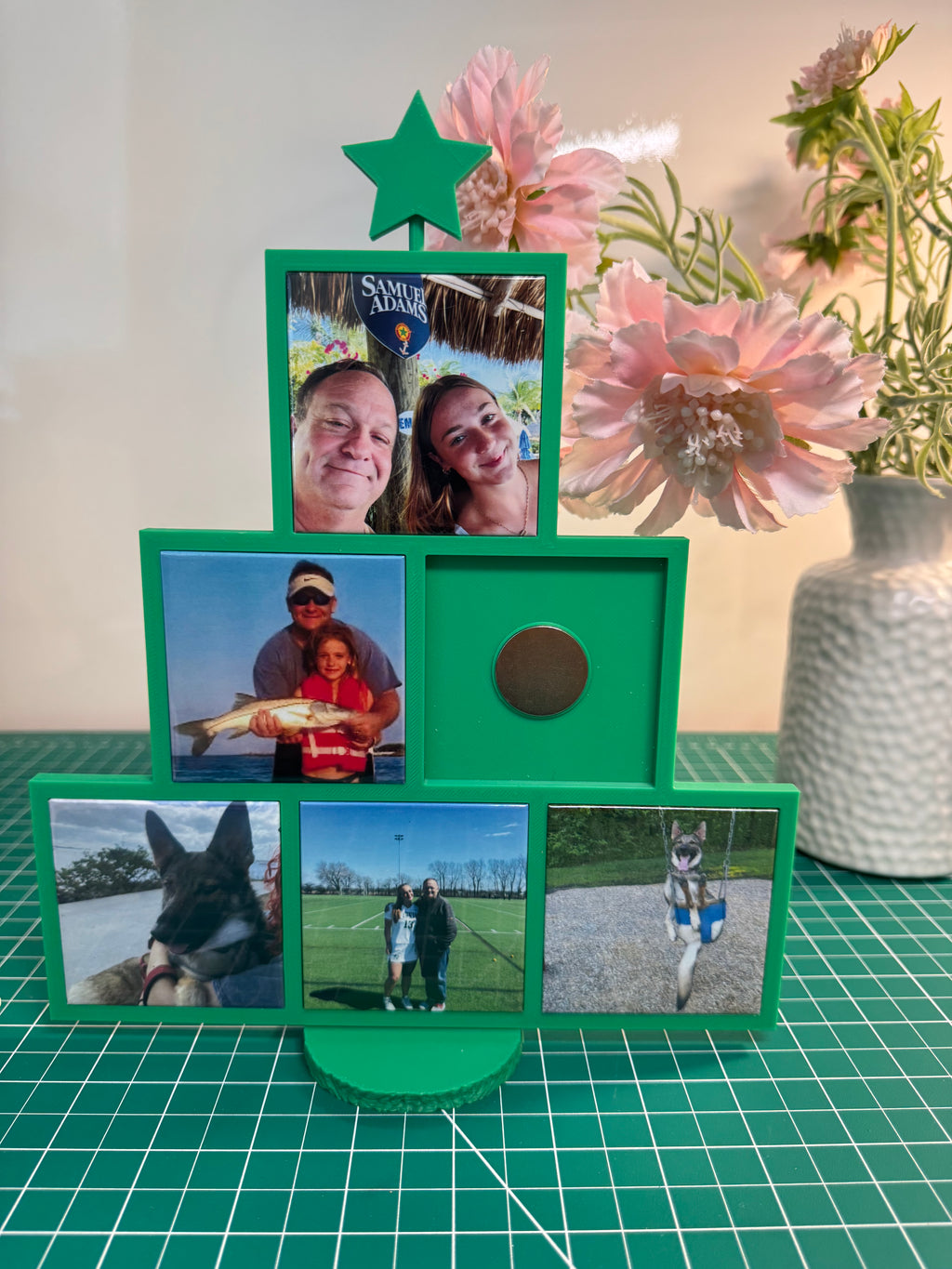 Christmas Tree Photo Frame Only