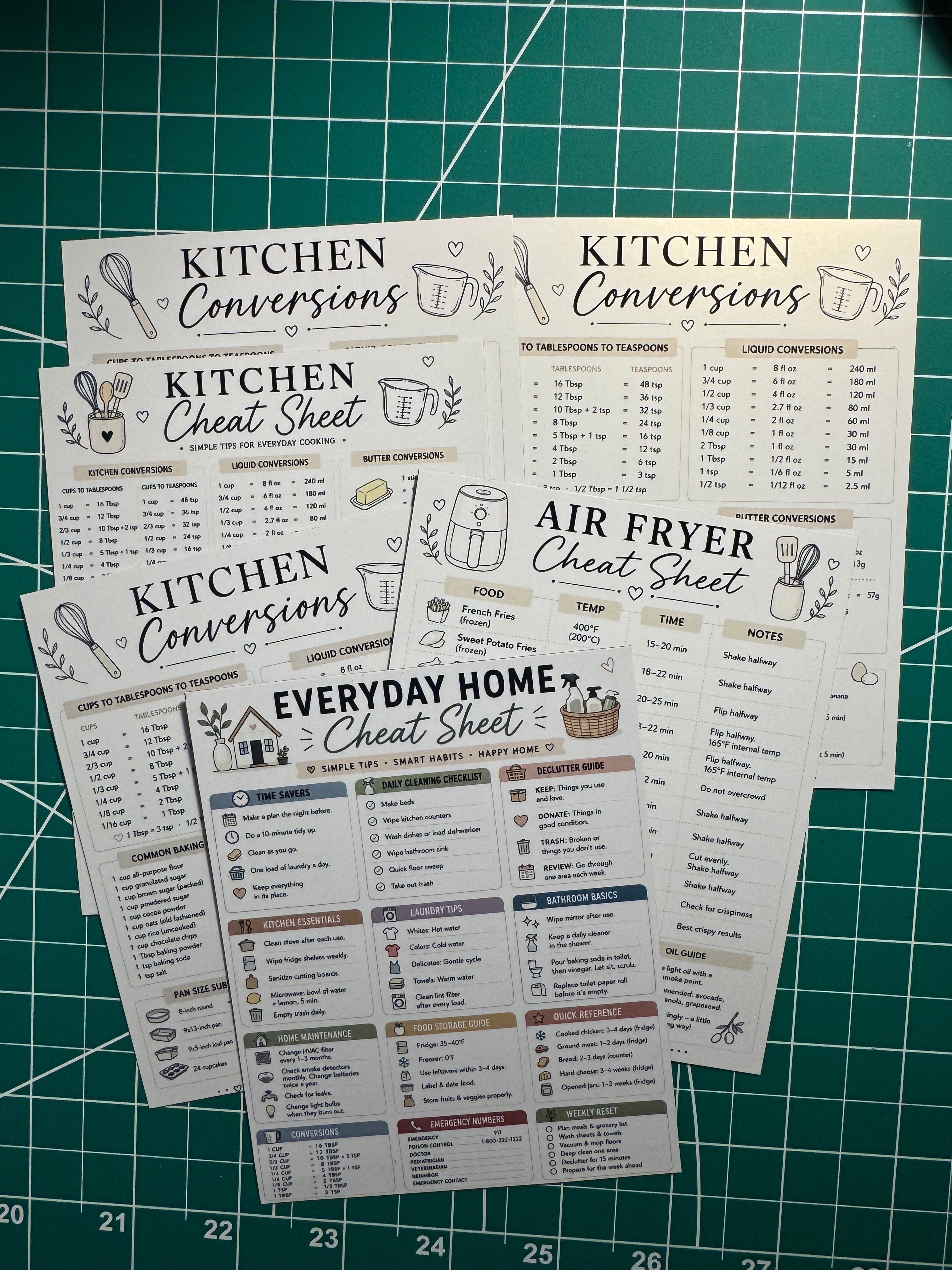 Helpful Fridge Magnets