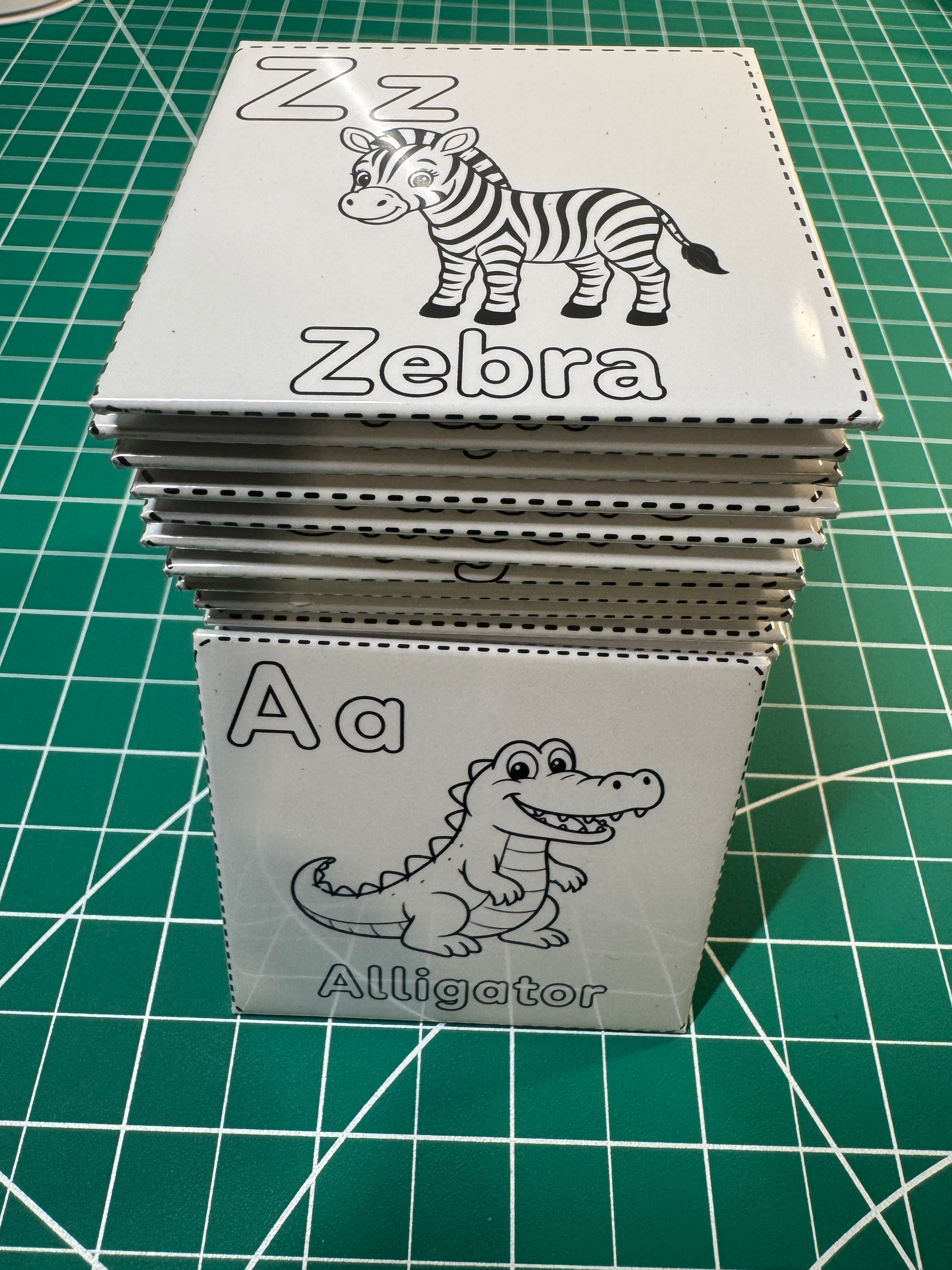 Reusable Alphabet Set