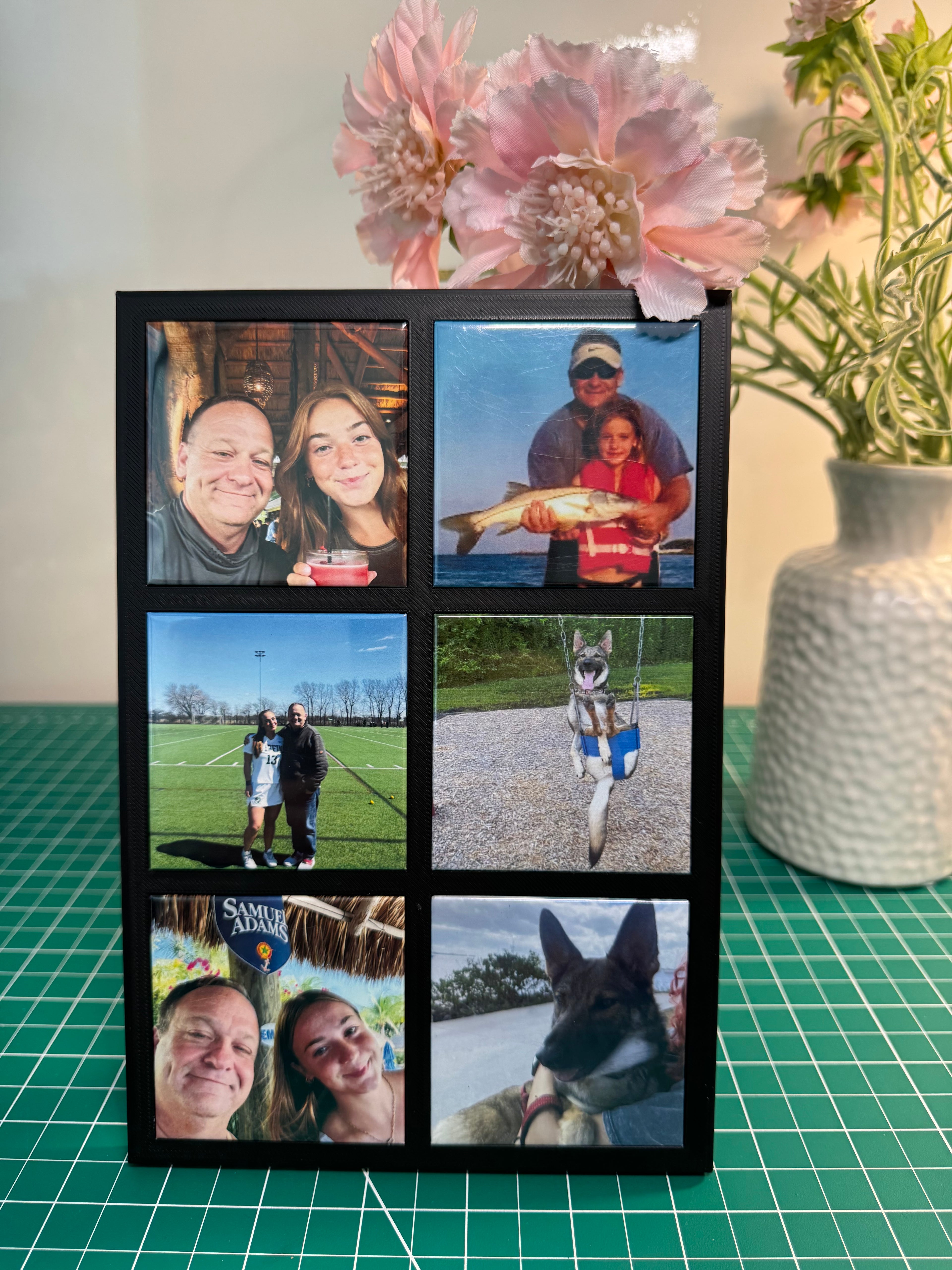 6 Slots Photo Frame Only