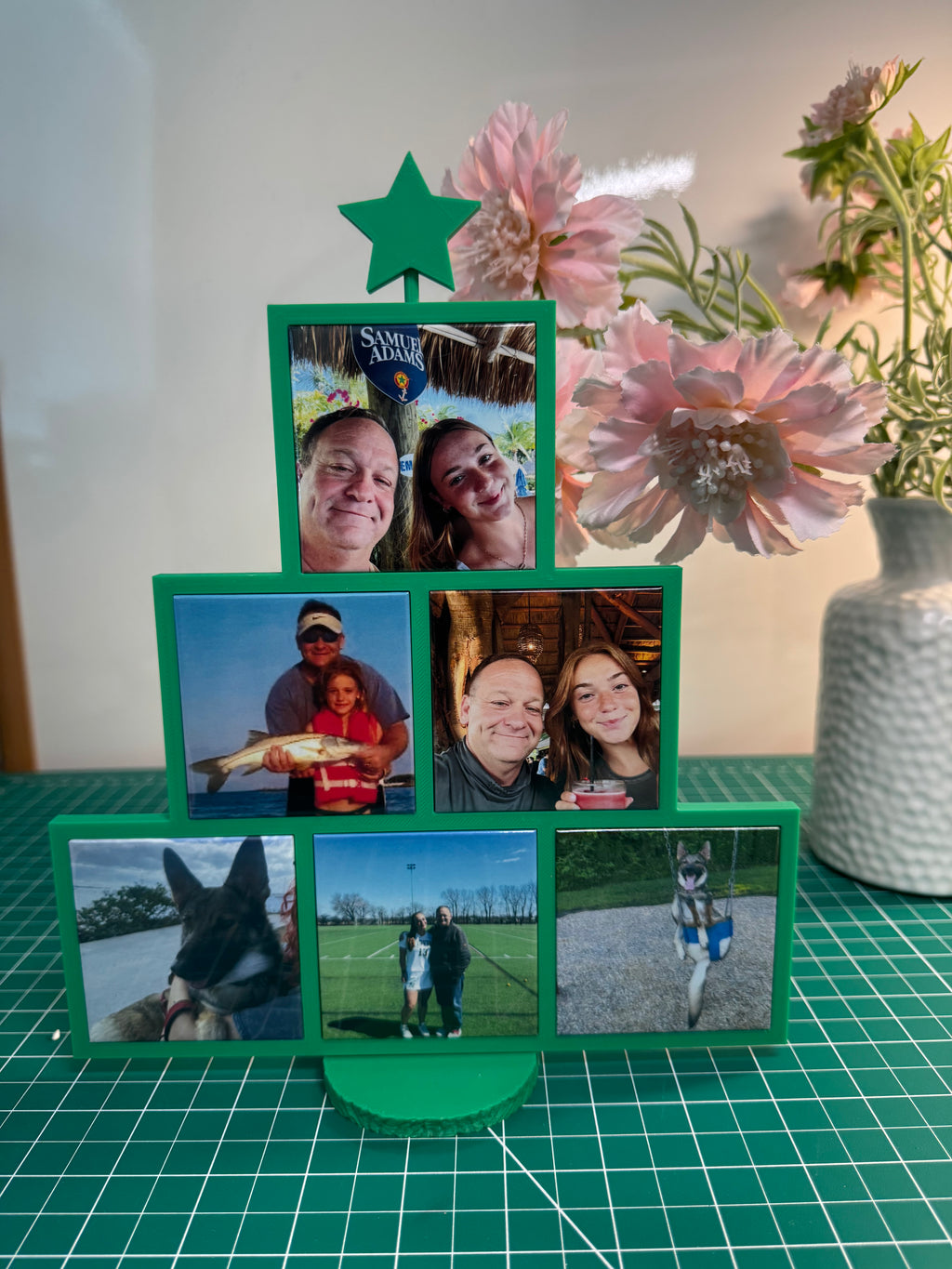 Christmas Tree Photo Frame Only