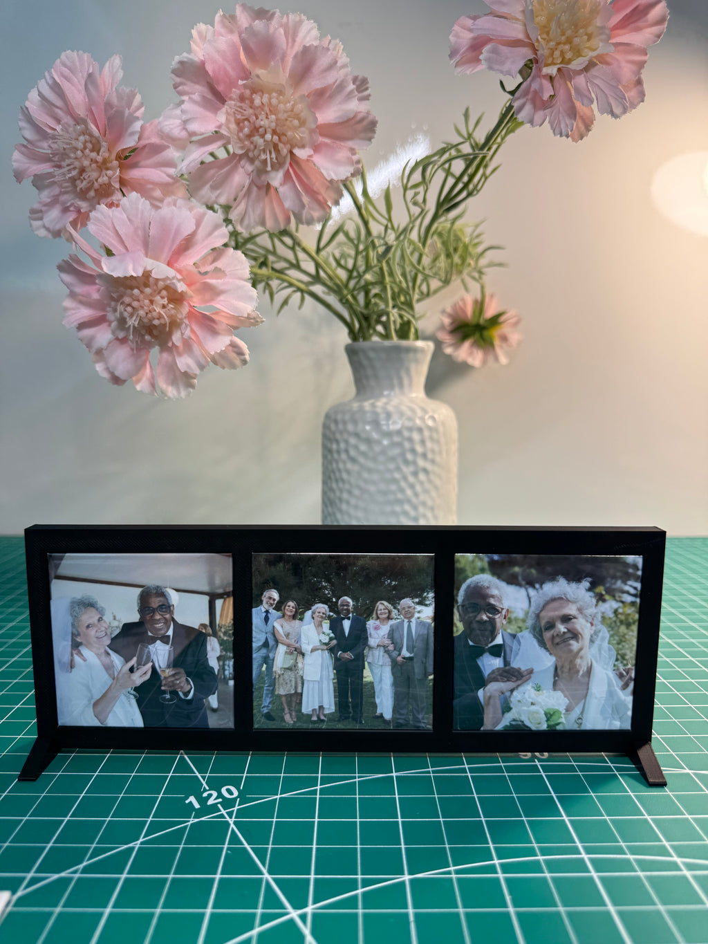 3 Slots Photo Frame Only