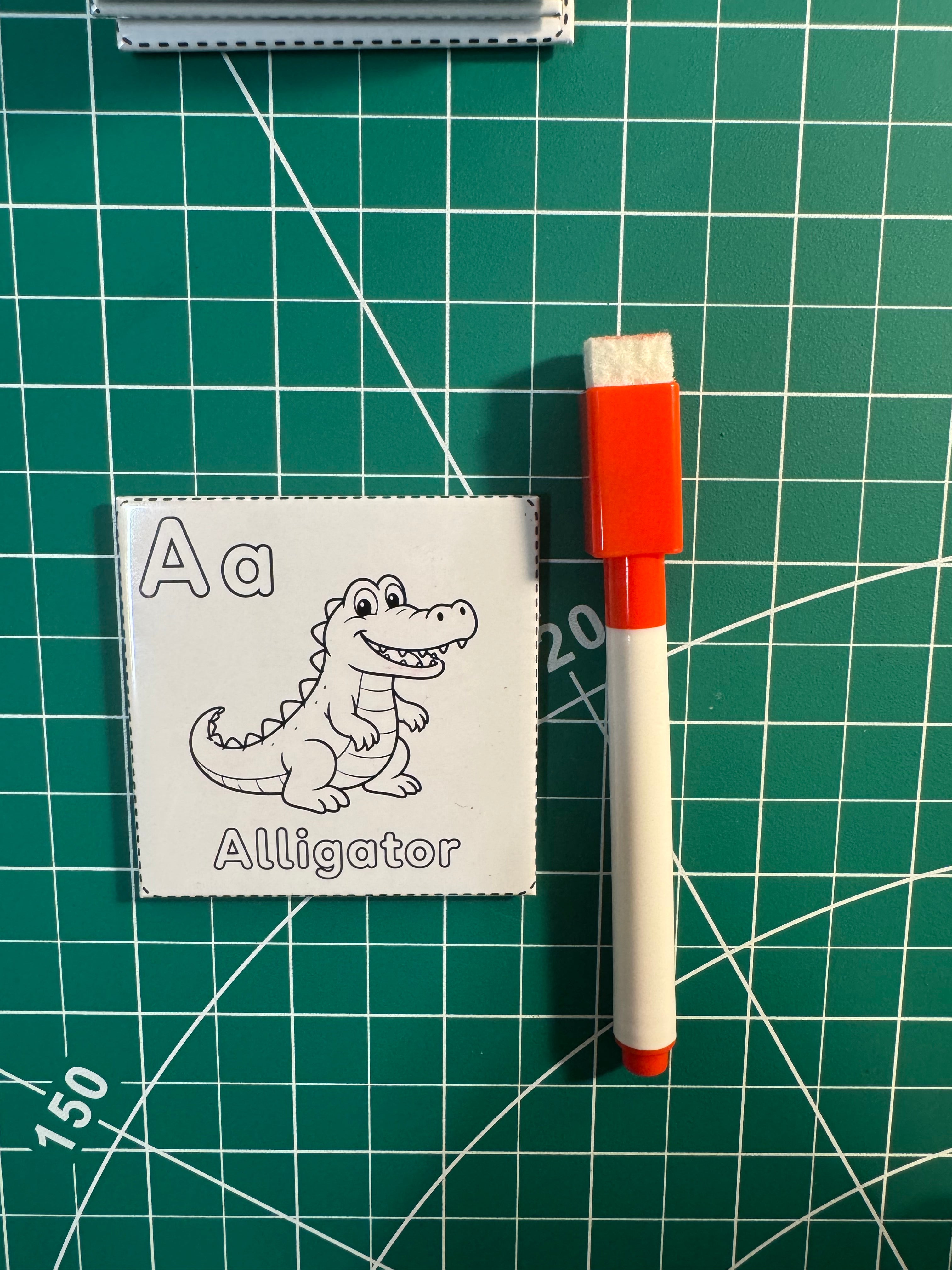 Reusable Alphabet Set