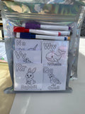 Reusable Alphabet Set