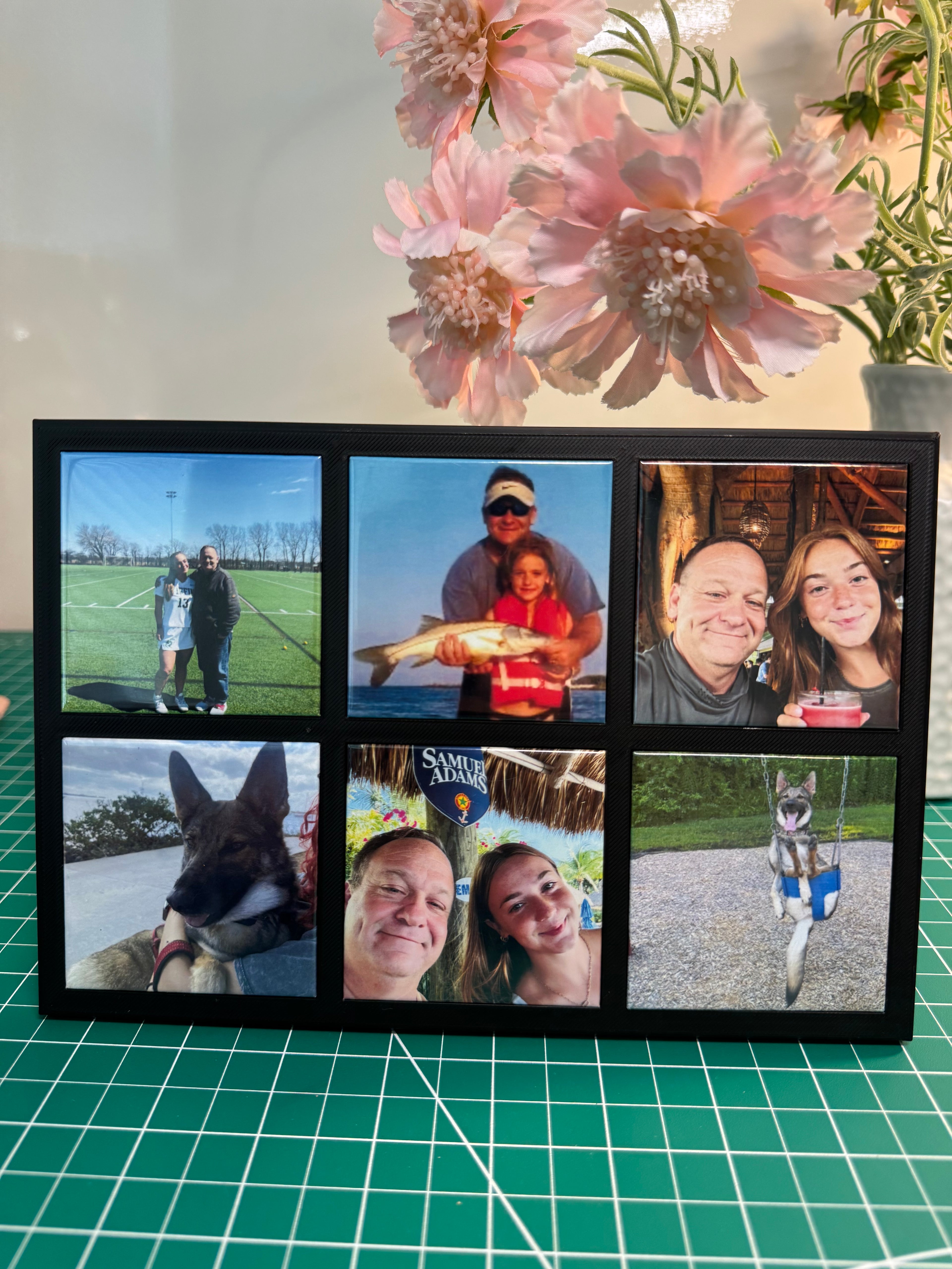 6 Slots Photo Frame Only