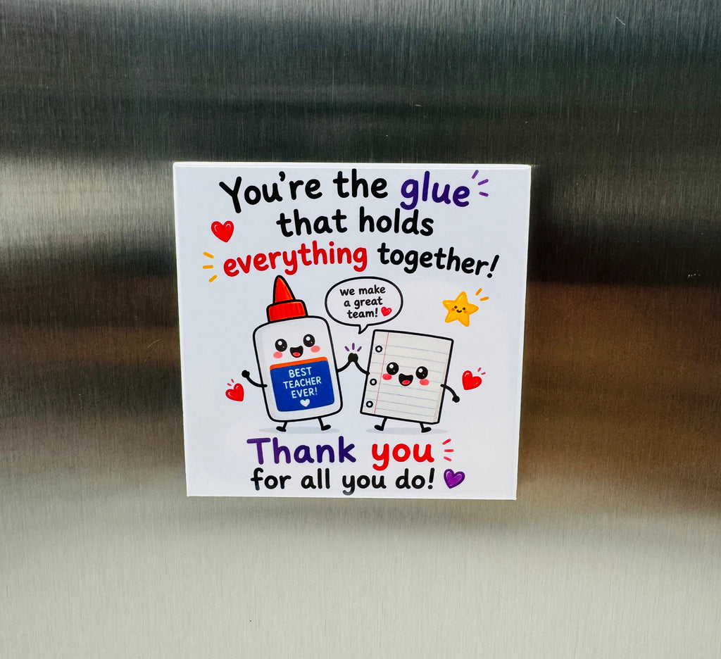 Teacher Appreciation Magnets - Custom Photo Gift