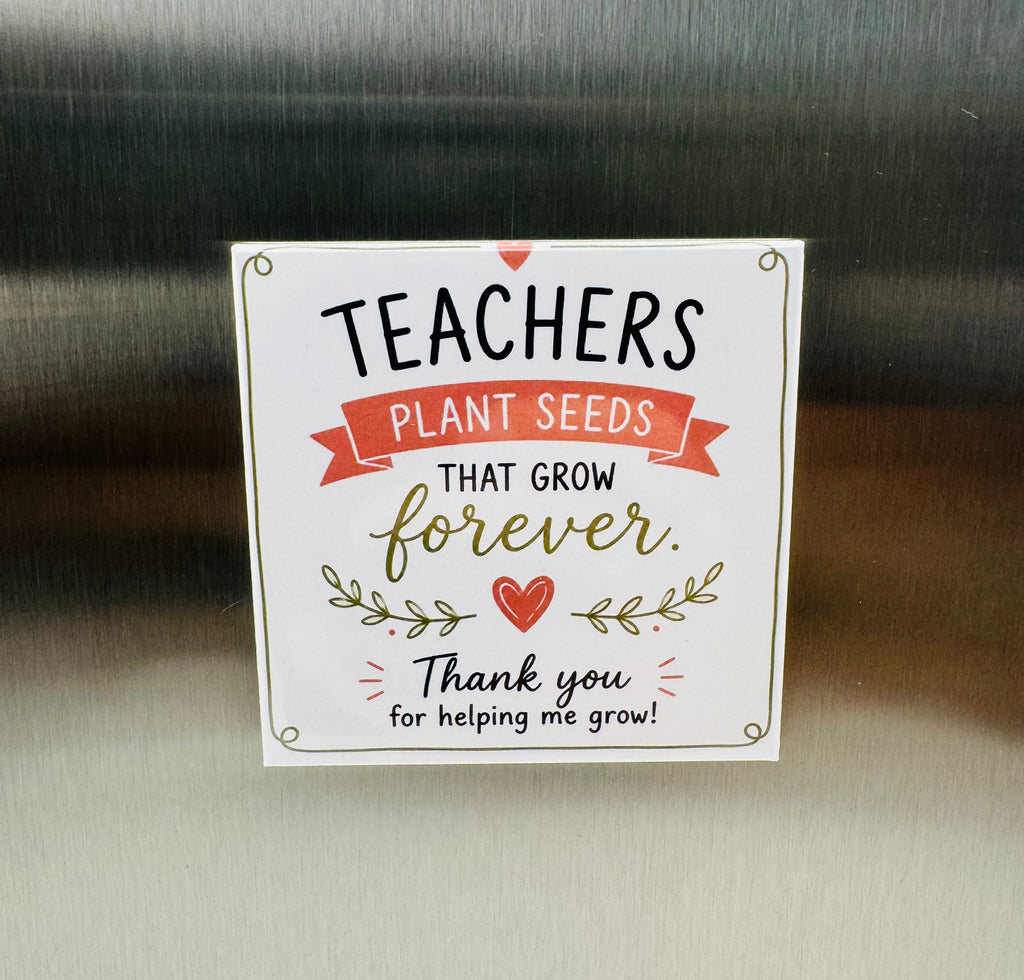 Teacher Appreciation Magnets - Custom Photo Gift