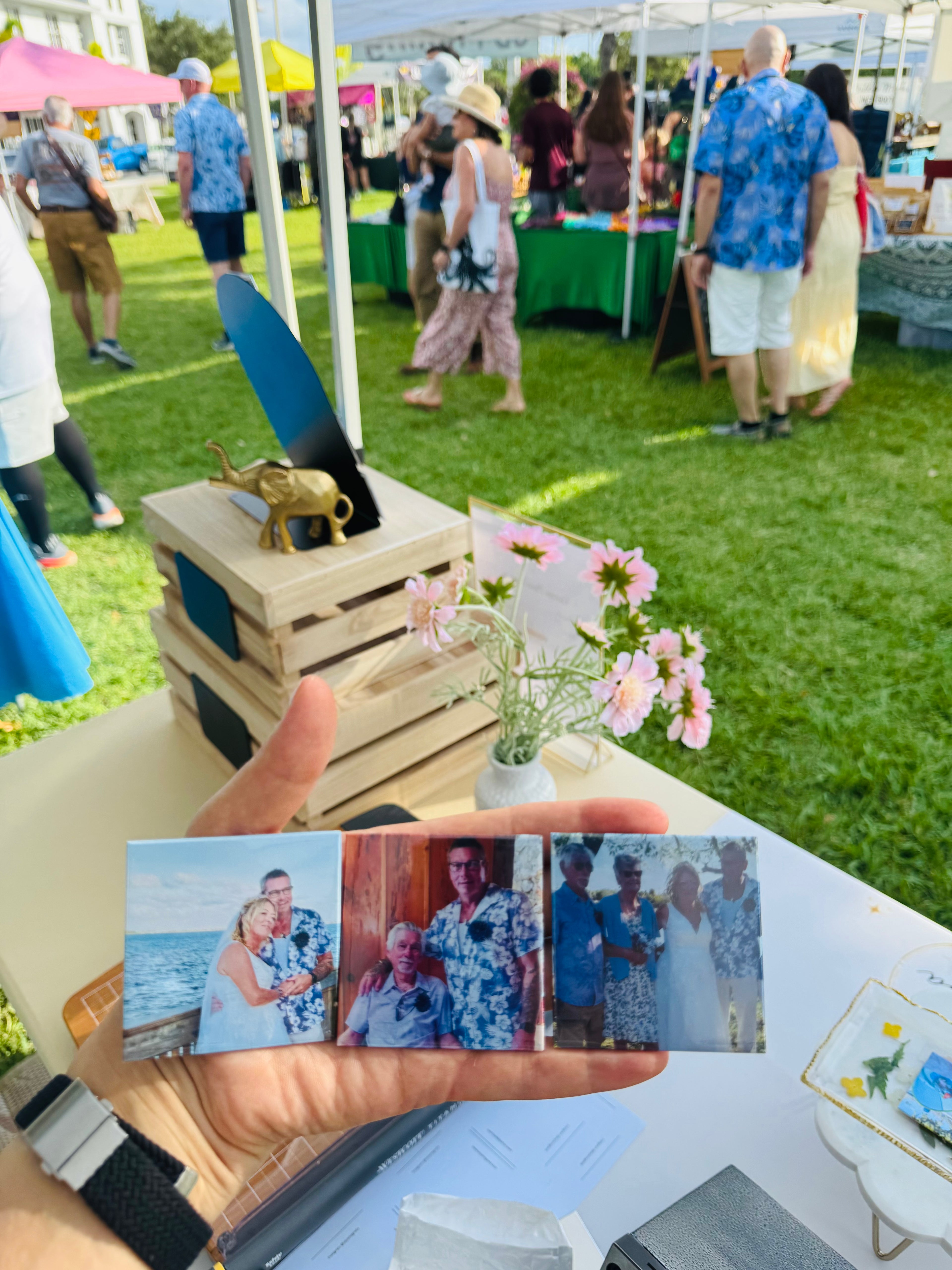 Memory Set - 6 Custom Photo Magnets