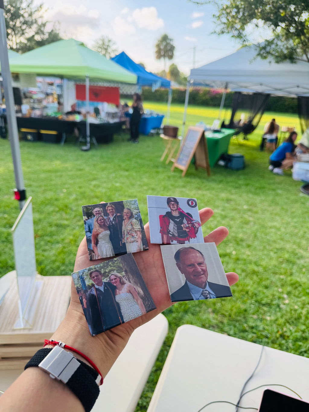 Memory Set - 6 Custom Photo Magnets