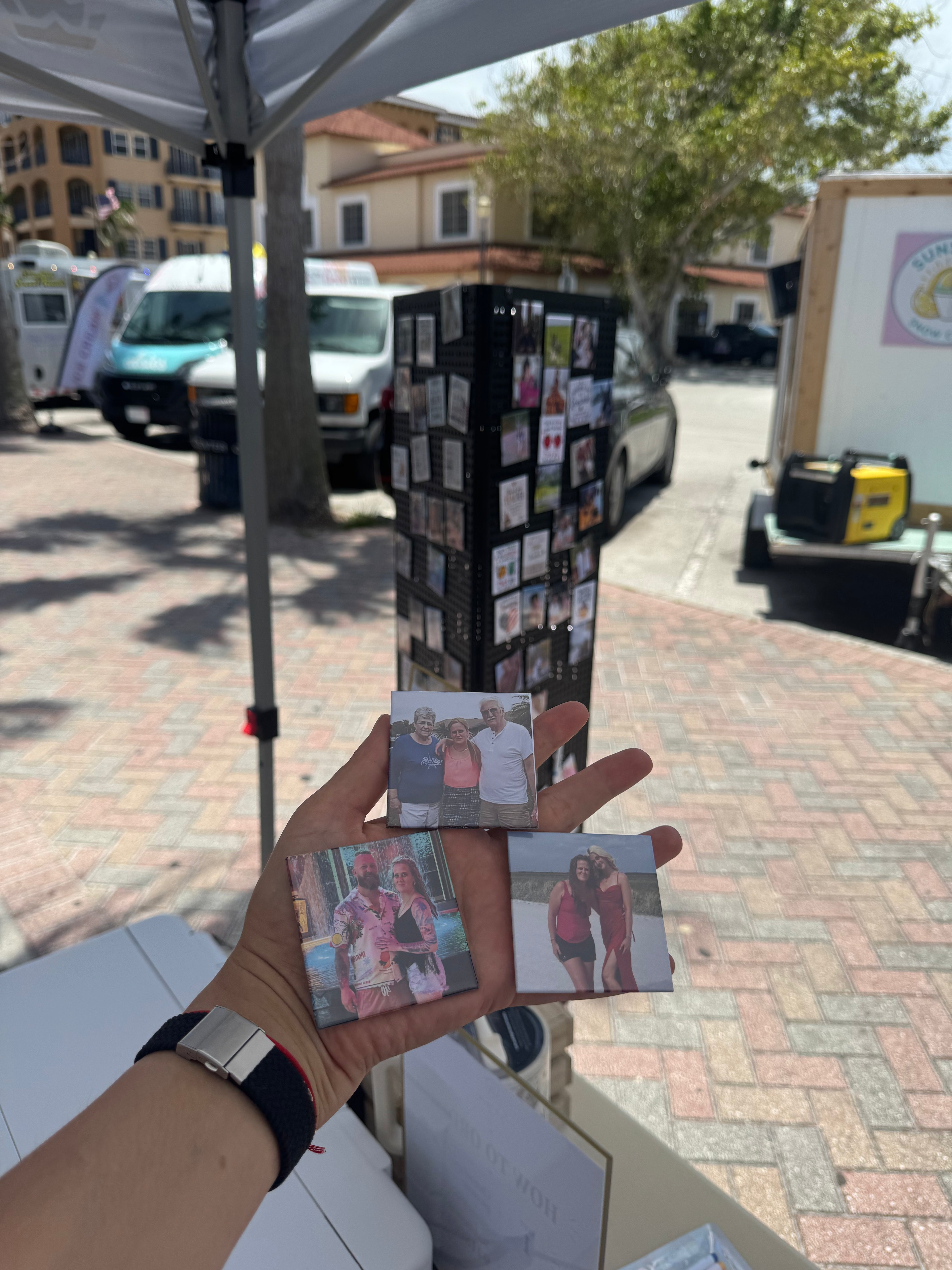 Mini Moments - 3 Custom Photo Magnets