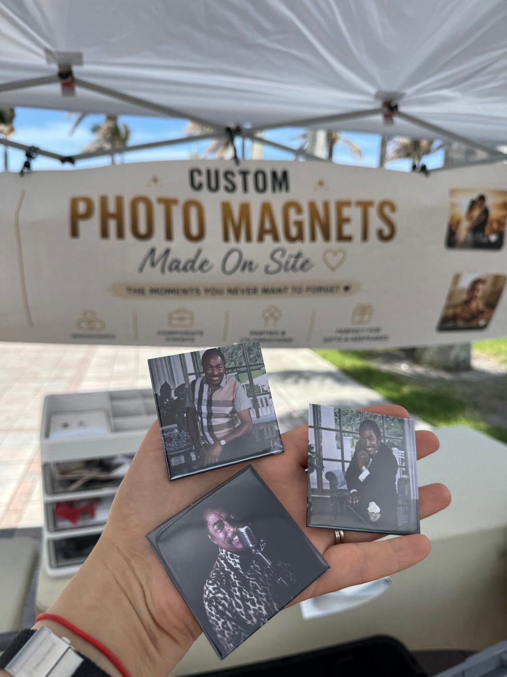 Memory Set - 6 Custom Photo Magnets