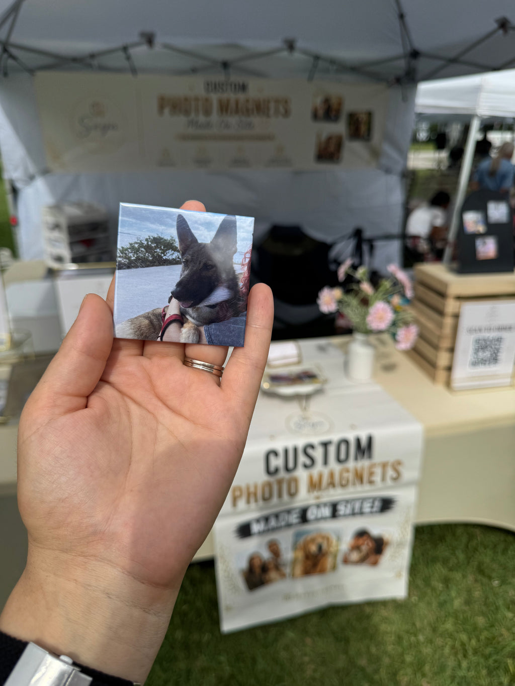 Memory Set - 6 Custom Photo Magnets