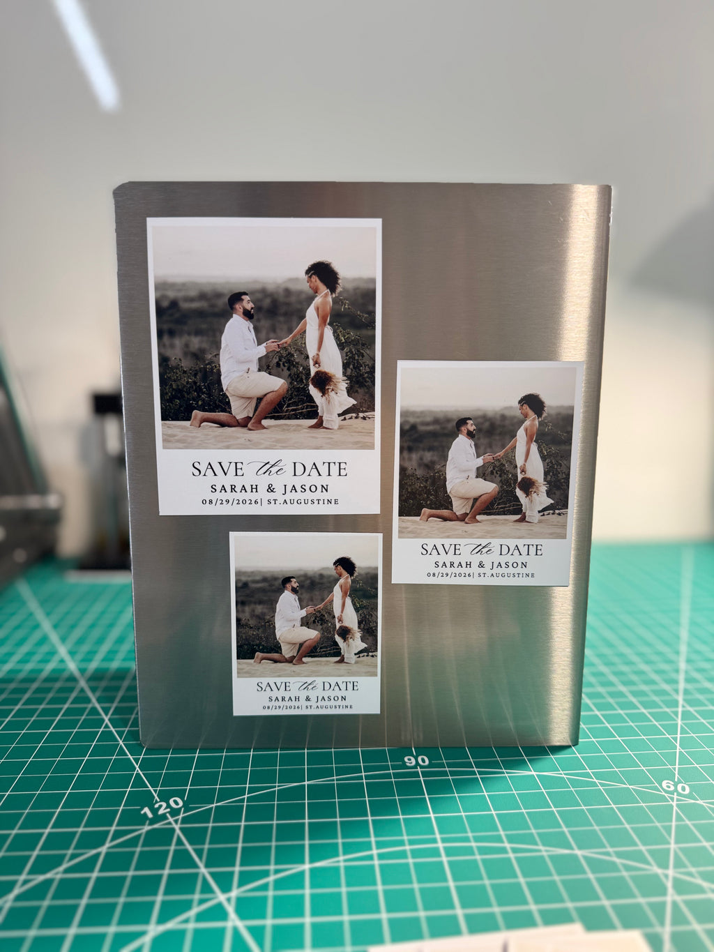 Save the Date Magnet – 3.25" × 4"