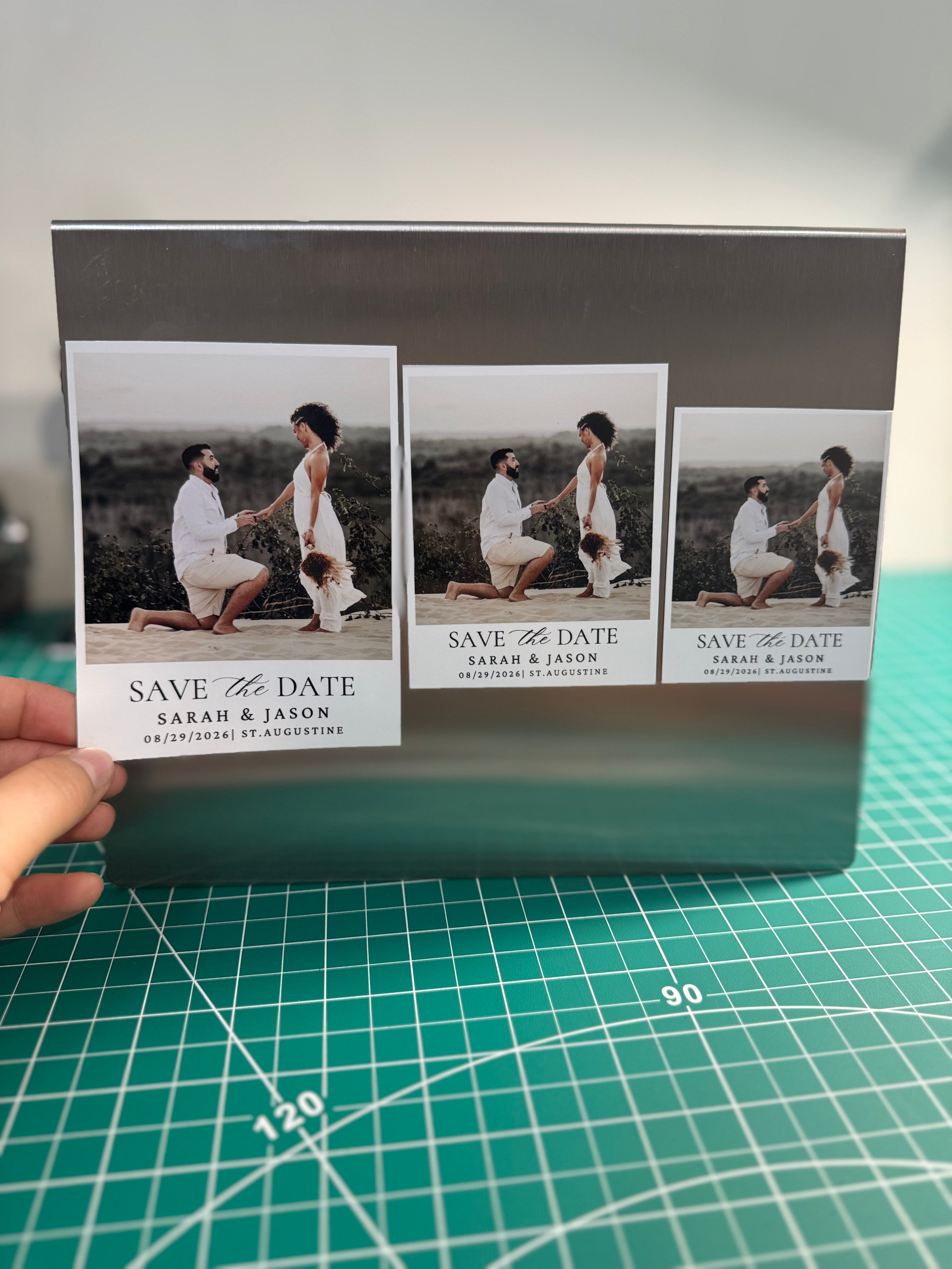 Save the Date Magnet – 3.25" × 4"
