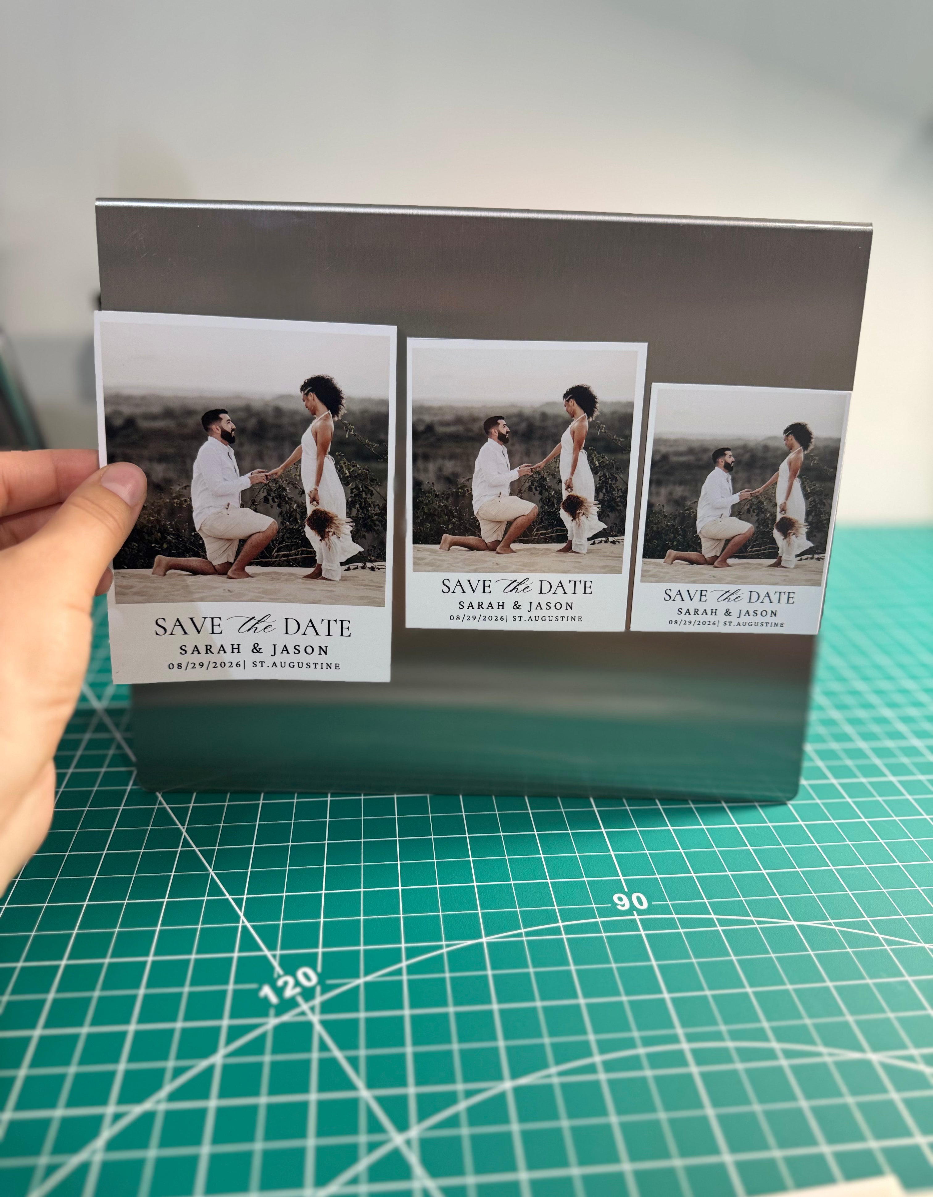 Save the Date Magnet – 4" × 5"